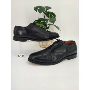 Allen Edmonds Men's Vernon Black Leather Dress Oxford Shoes Size 9.5 US